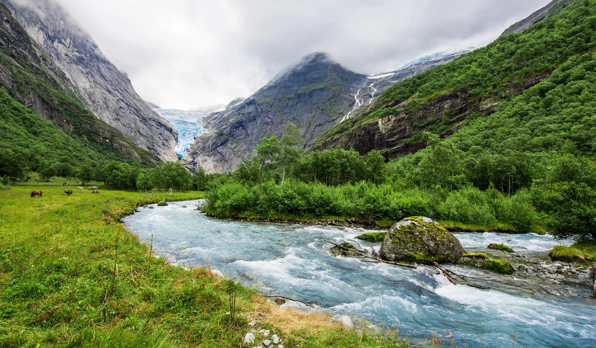 Briksdal gletsjer