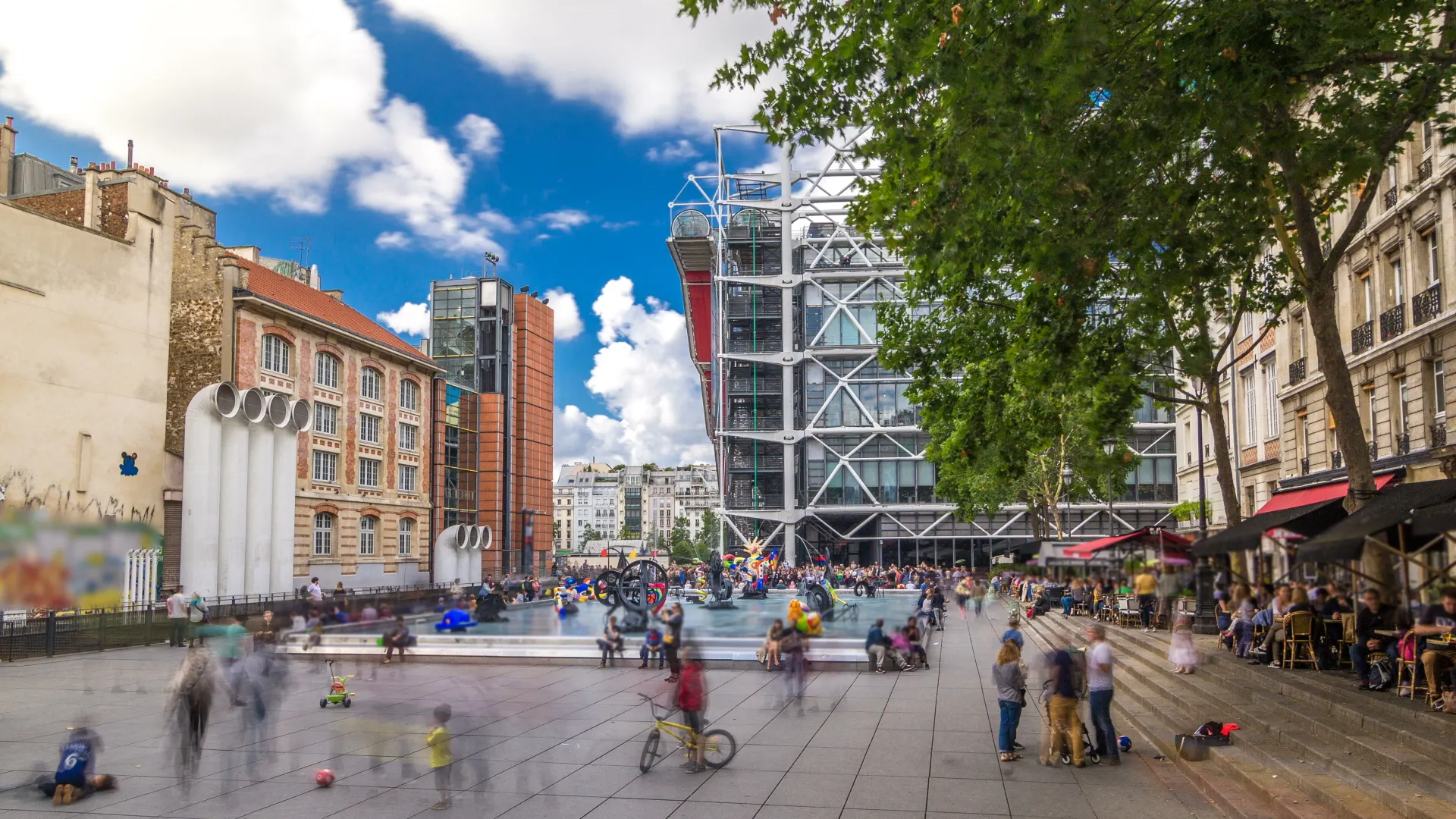 Stedentrip Parijs, Centre Pompidou, Parijs, Frankrijk | de Jong Intra Vakanties