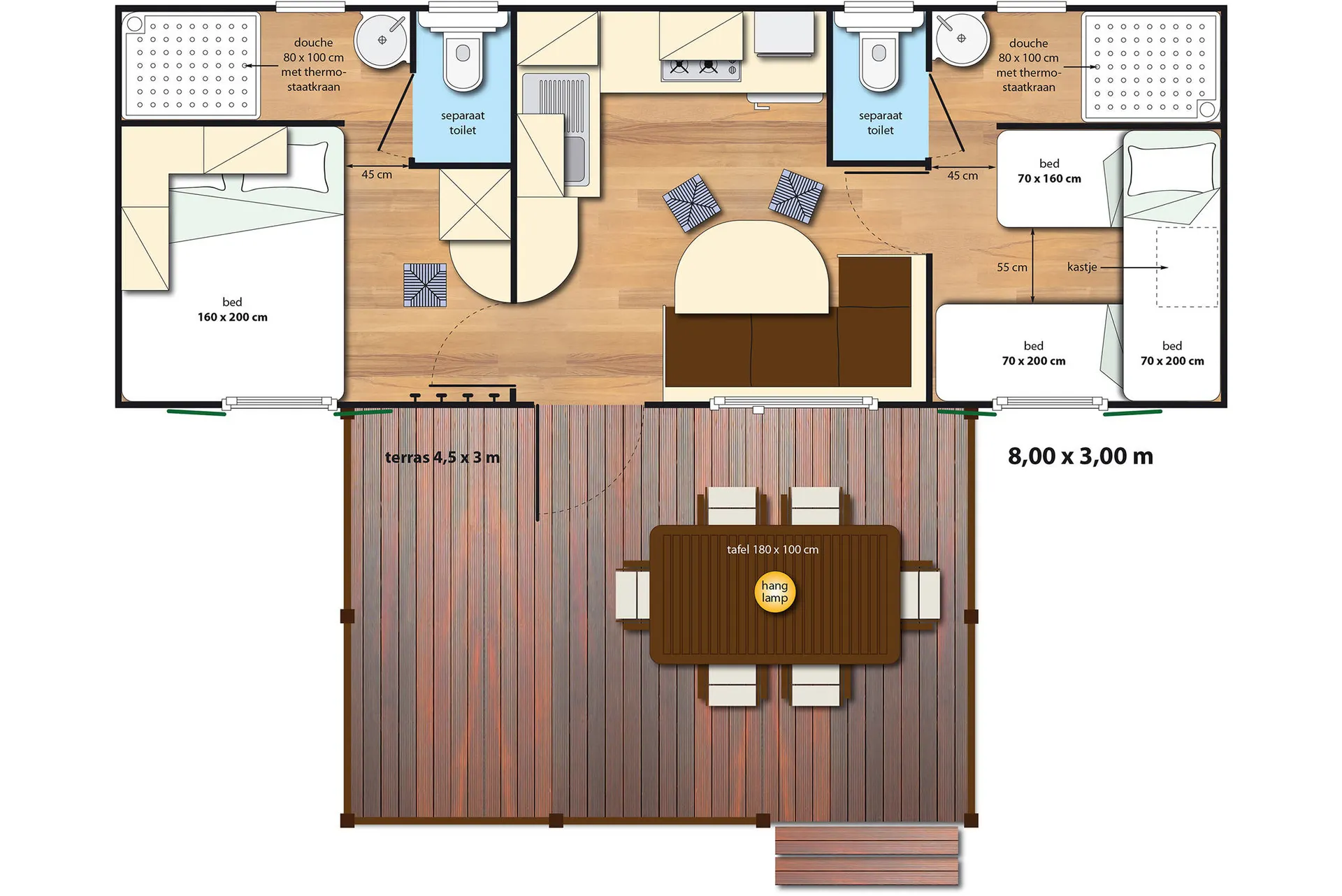 Maple - Plattegrond