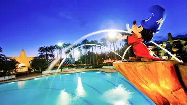 Zwembad bij Disney's All Star Movies