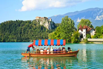 Boottochtje meer van Bled