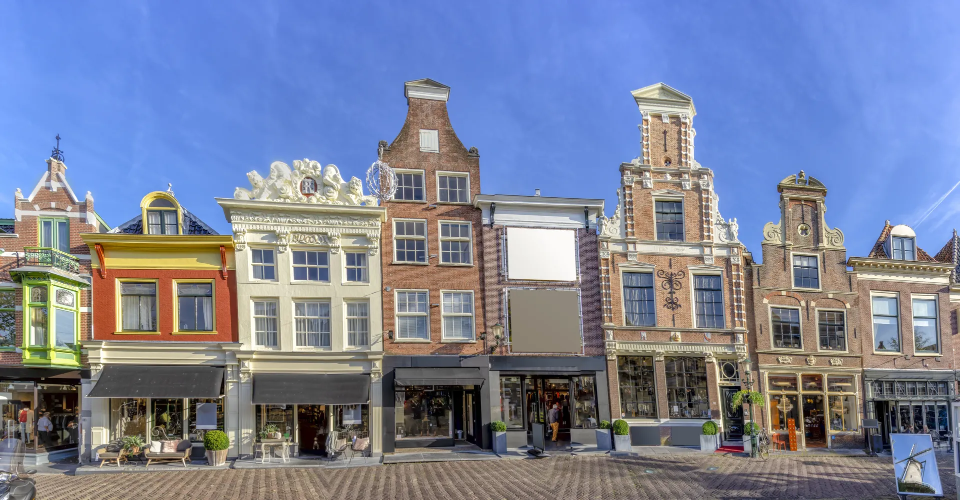 Friesland en Noord-Holland vanaf Rotterdam.