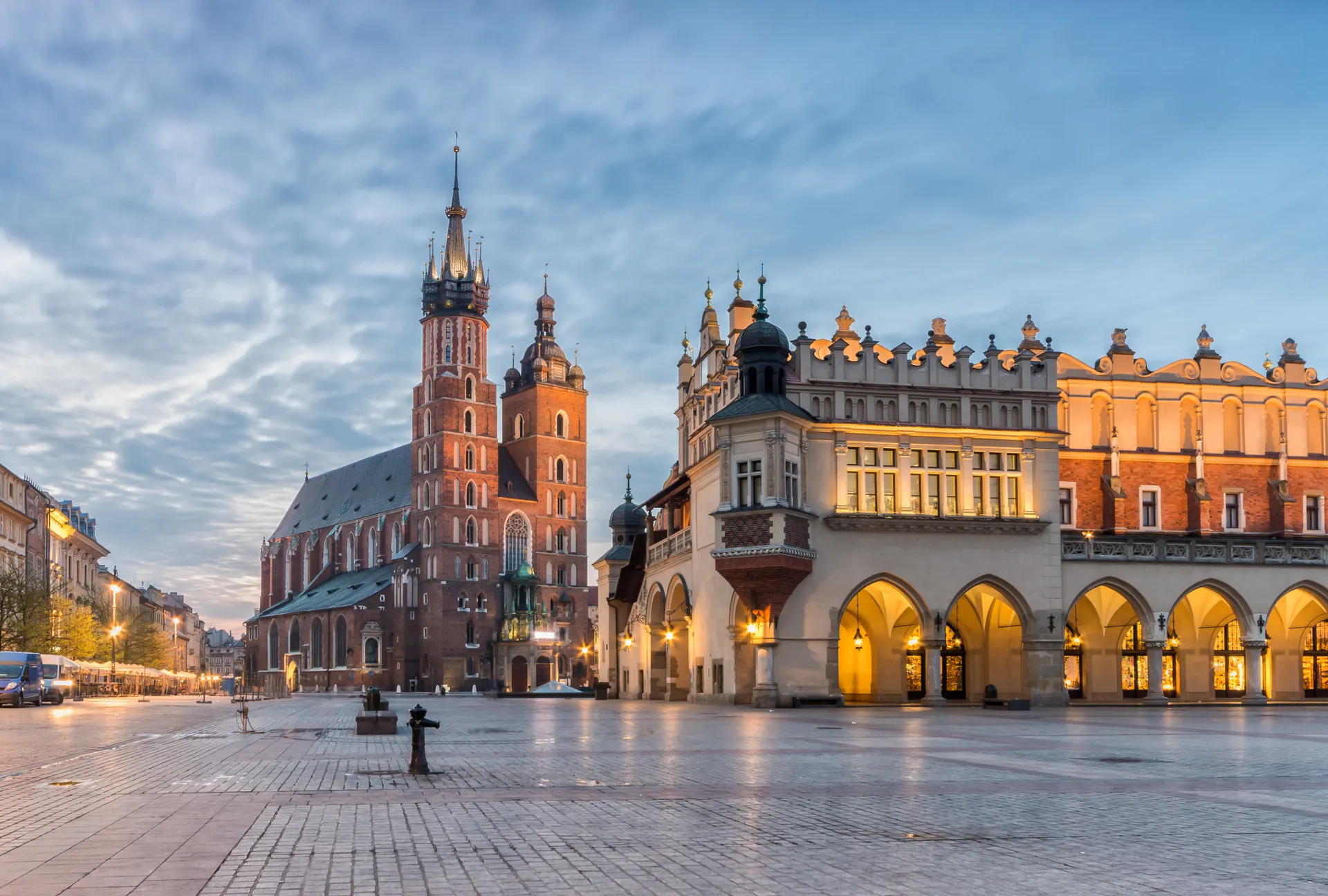 Stedentrip Krakau, De Grote Markt, Krakau, Polen | de Jong Intra Vakanties