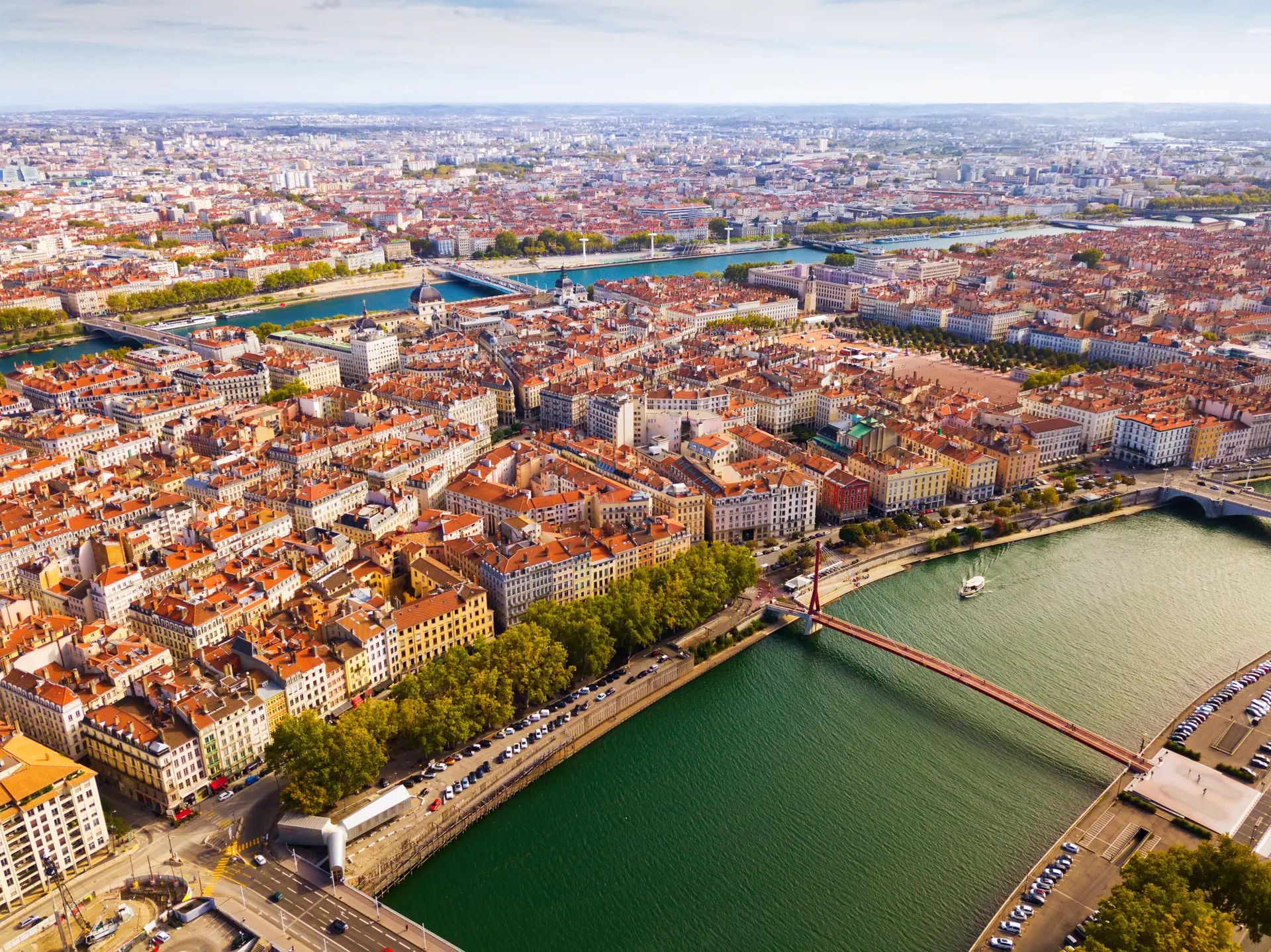 Rhône en Saône.