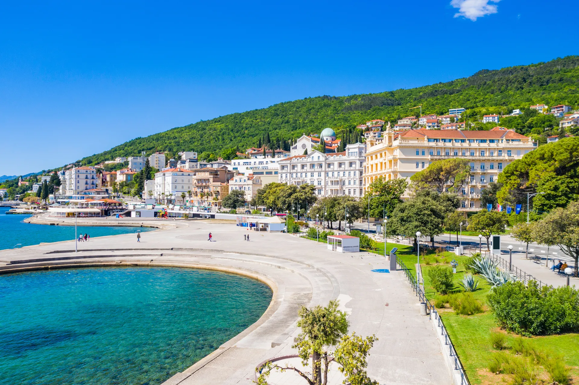 Busreizen Kroatië, Opatija