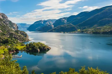 Lysefjord, Noorwegen