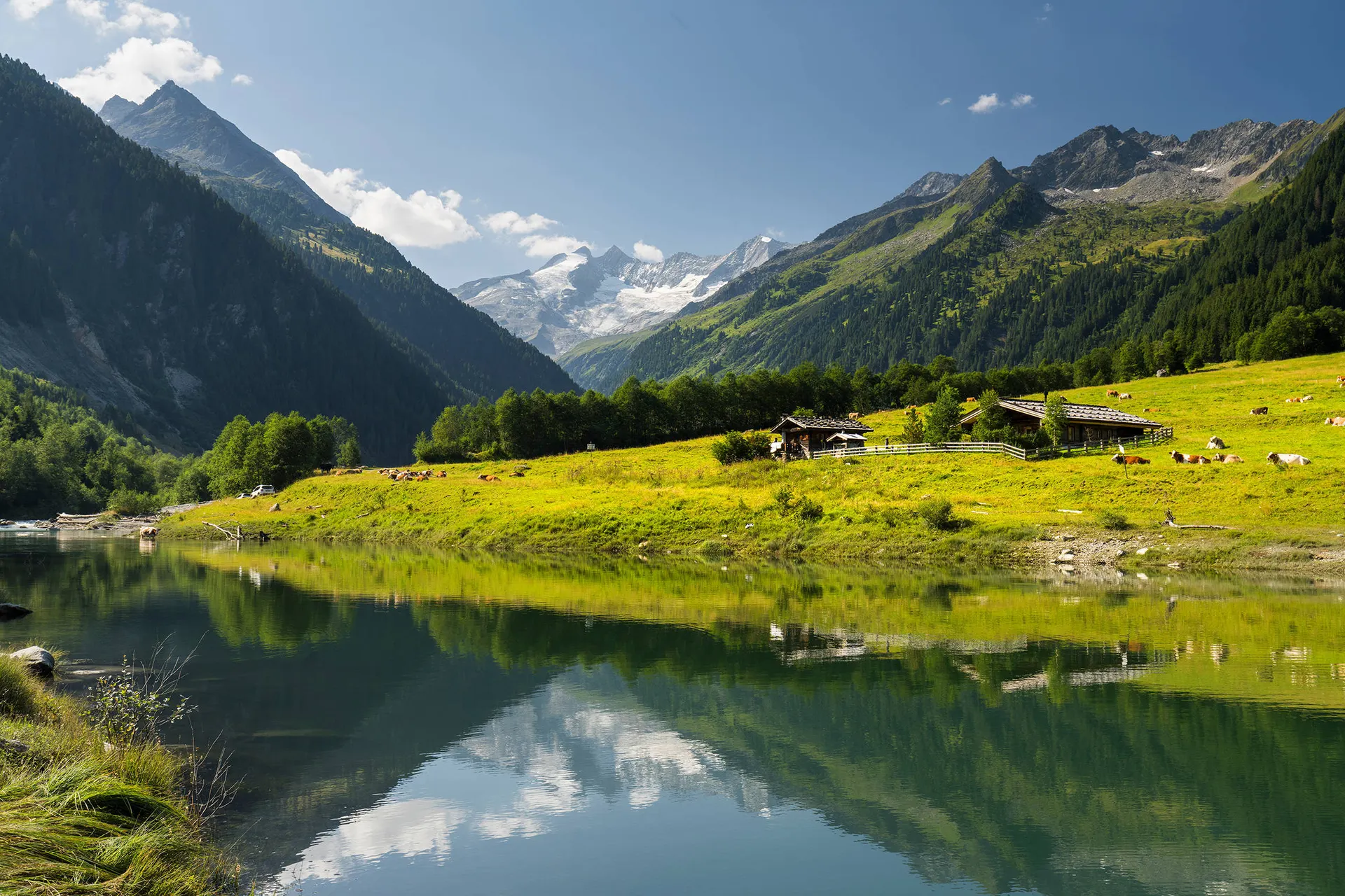 Via de Oostenrijkse Alpen naar het Gardameer op het gem