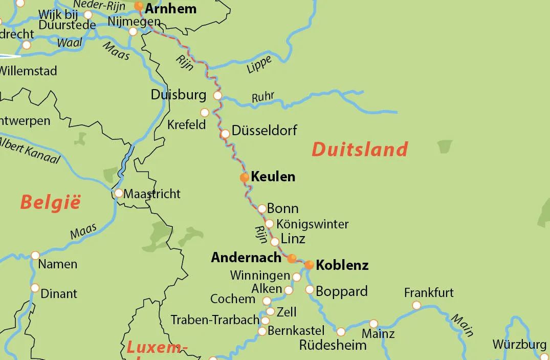 Kerstmarktcruise Keulen en Koblenz