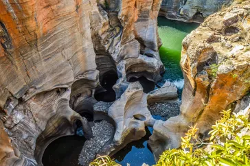 Panorama Route - Blyde River Canyon reservaat, Bourke's Luck Potholes