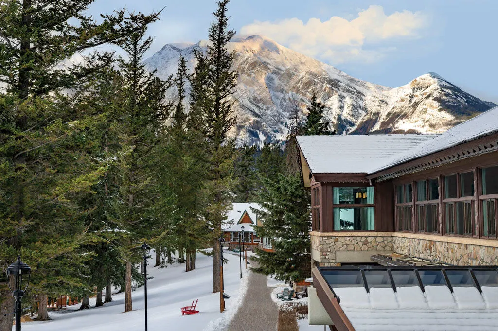 Fairmont Jasper Park Lodge.