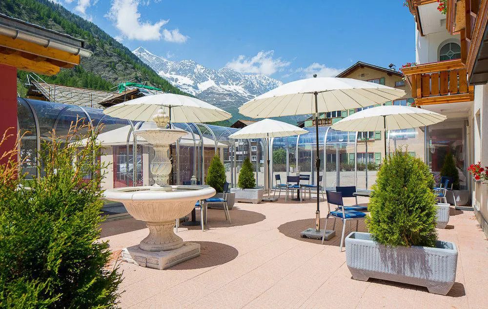 Autovakantie Hotel Christiania in Saas-Almagell (Wallis, Zwitserland)