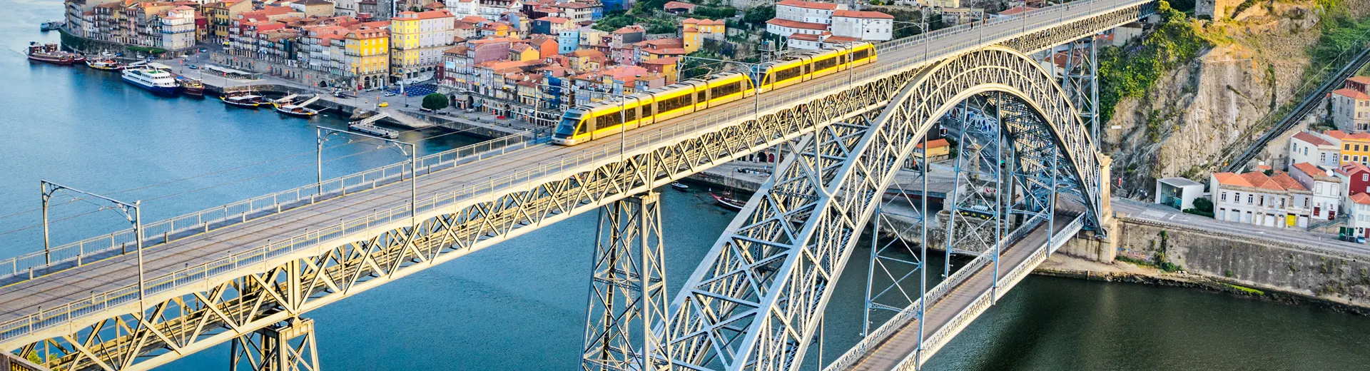 Stedentrip Porto, Luis I Brug, Porto, Portugal | de Jong Intra Vakanties