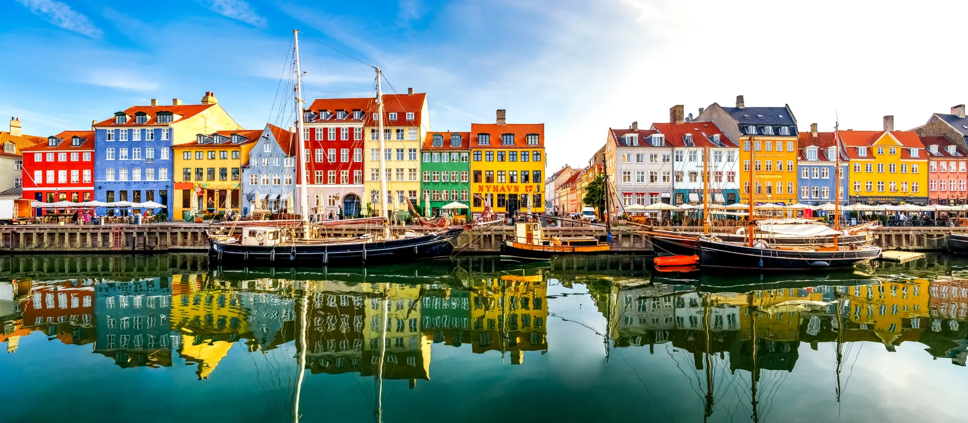 Stedentrip Kopenhagen, Nyhavn, Kopenhagen, Denemarken | de Jong Intra Vakanties