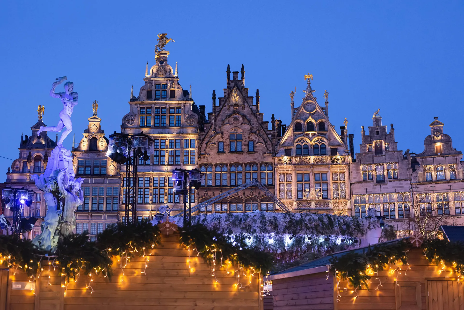 Kerstsfeer in Oost-Vlaanderen, Aalst