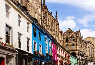 Edinburgh, Old Town - Victoria Street