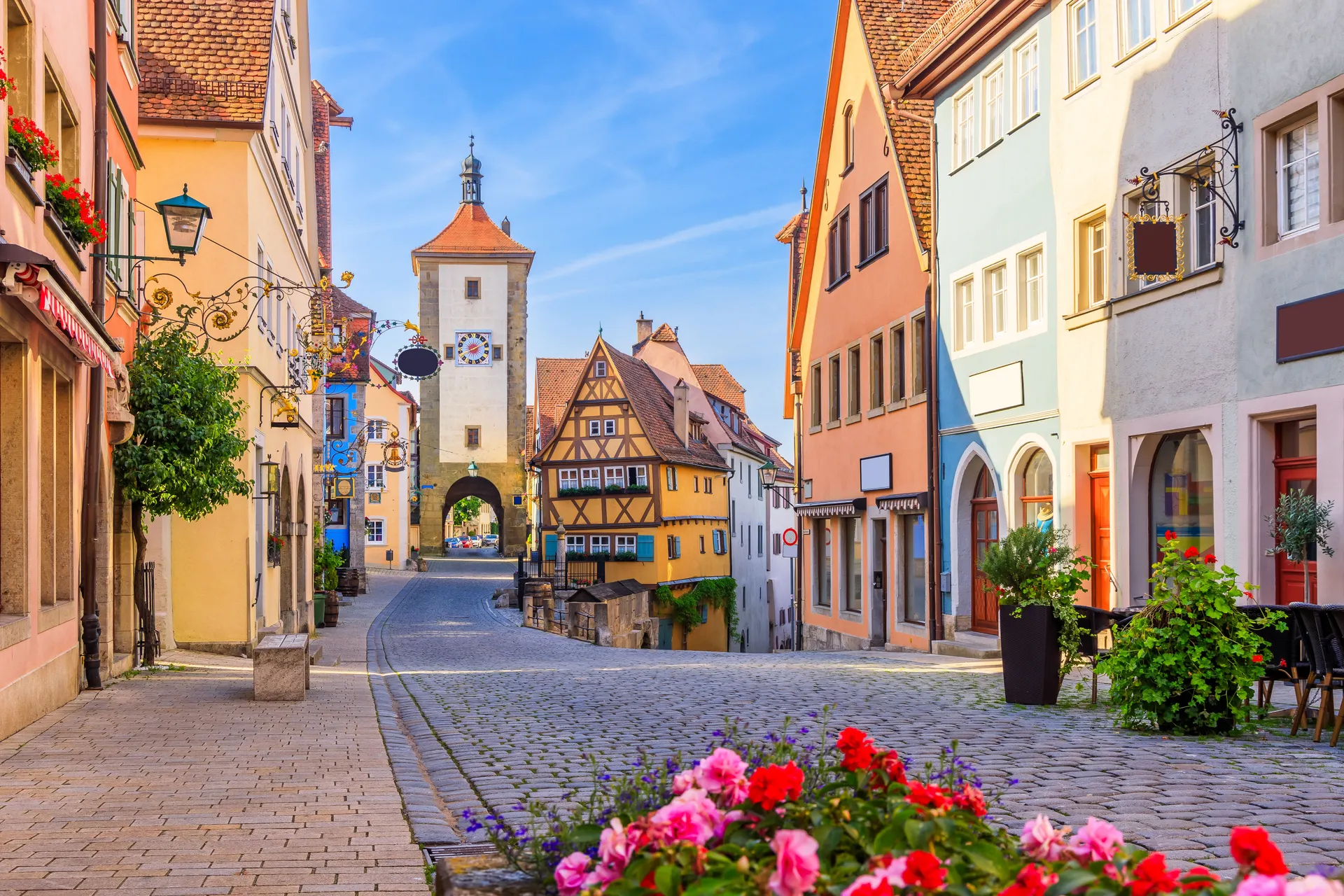 Romantische Strasse, Bad Mergentheim.