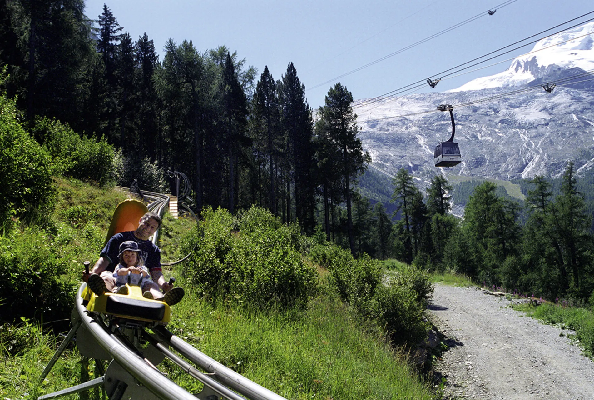 Vakantie Wallis, Saas Fee