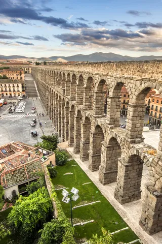 Aquaduct Segovia, Spanje