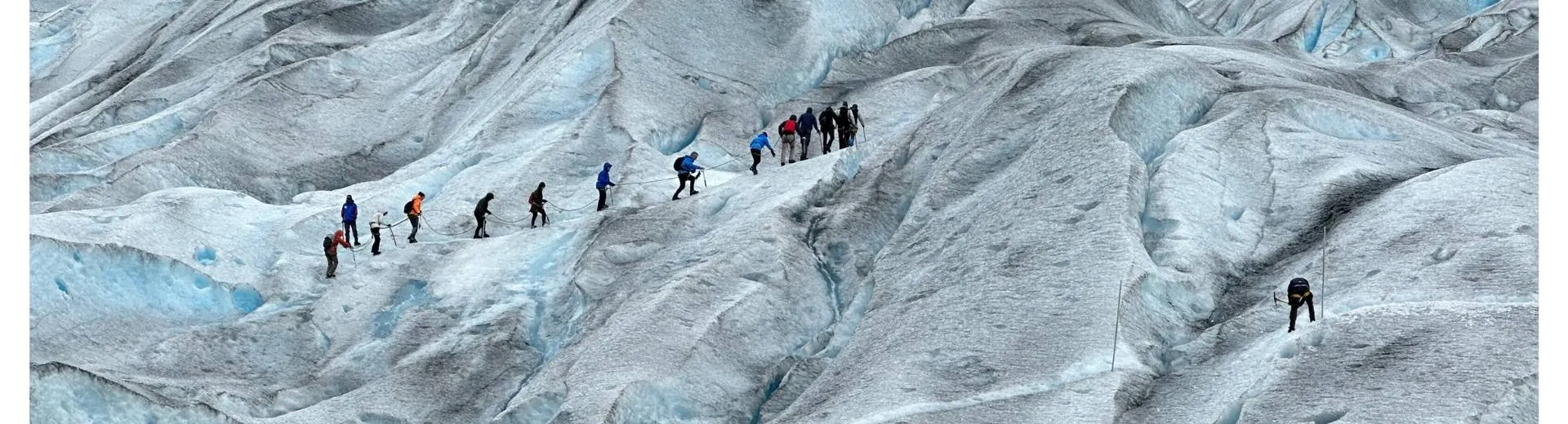 Een indrukwekkende gletsjerhike op de Nigardsbreen in Noorwegen - de Jong Intra Vakanties
