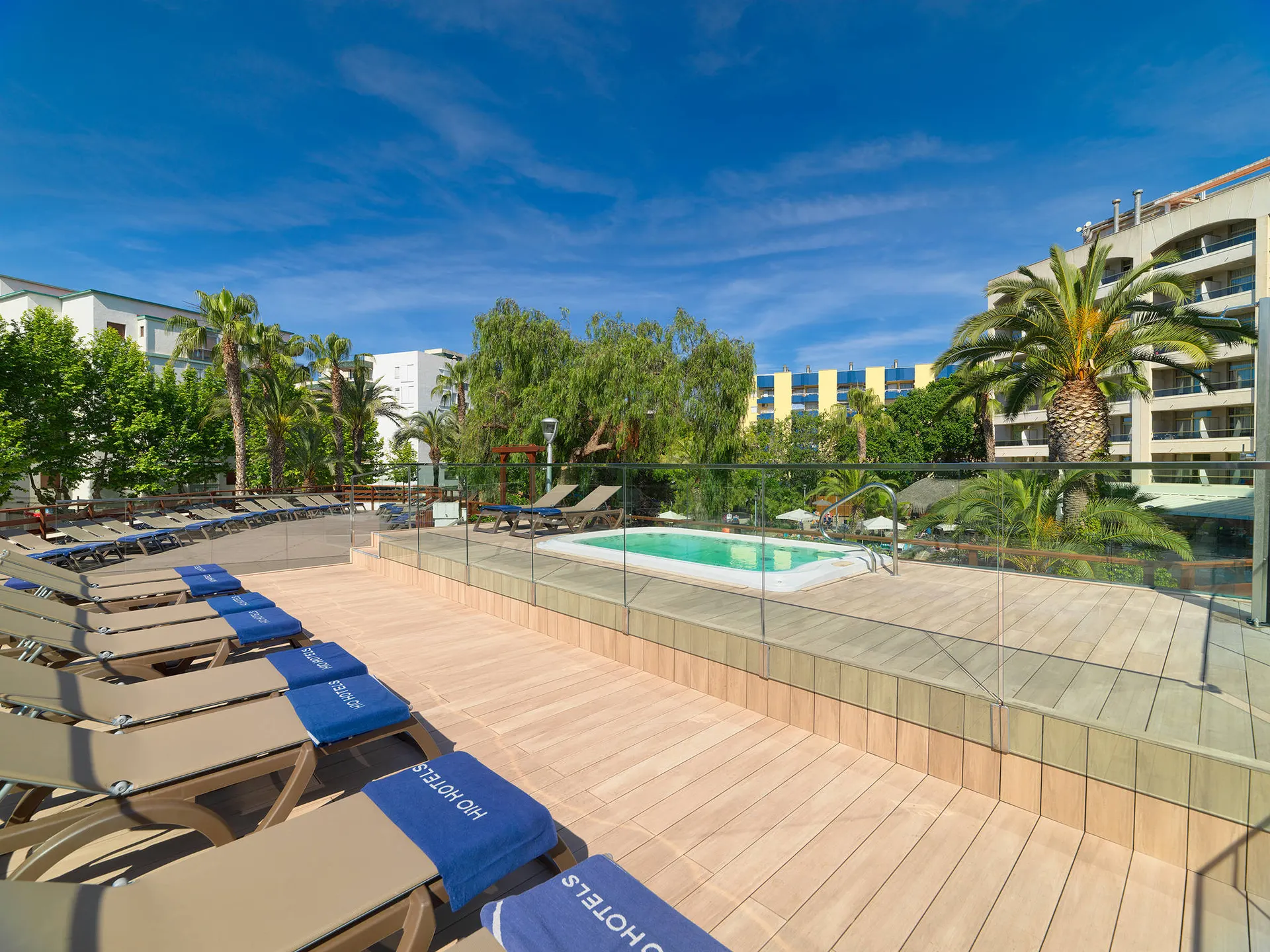 Outdoor jaczuzzi, H10 Salou Princess