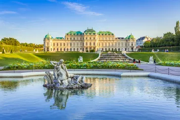 Wenen - Schloss Belvedere