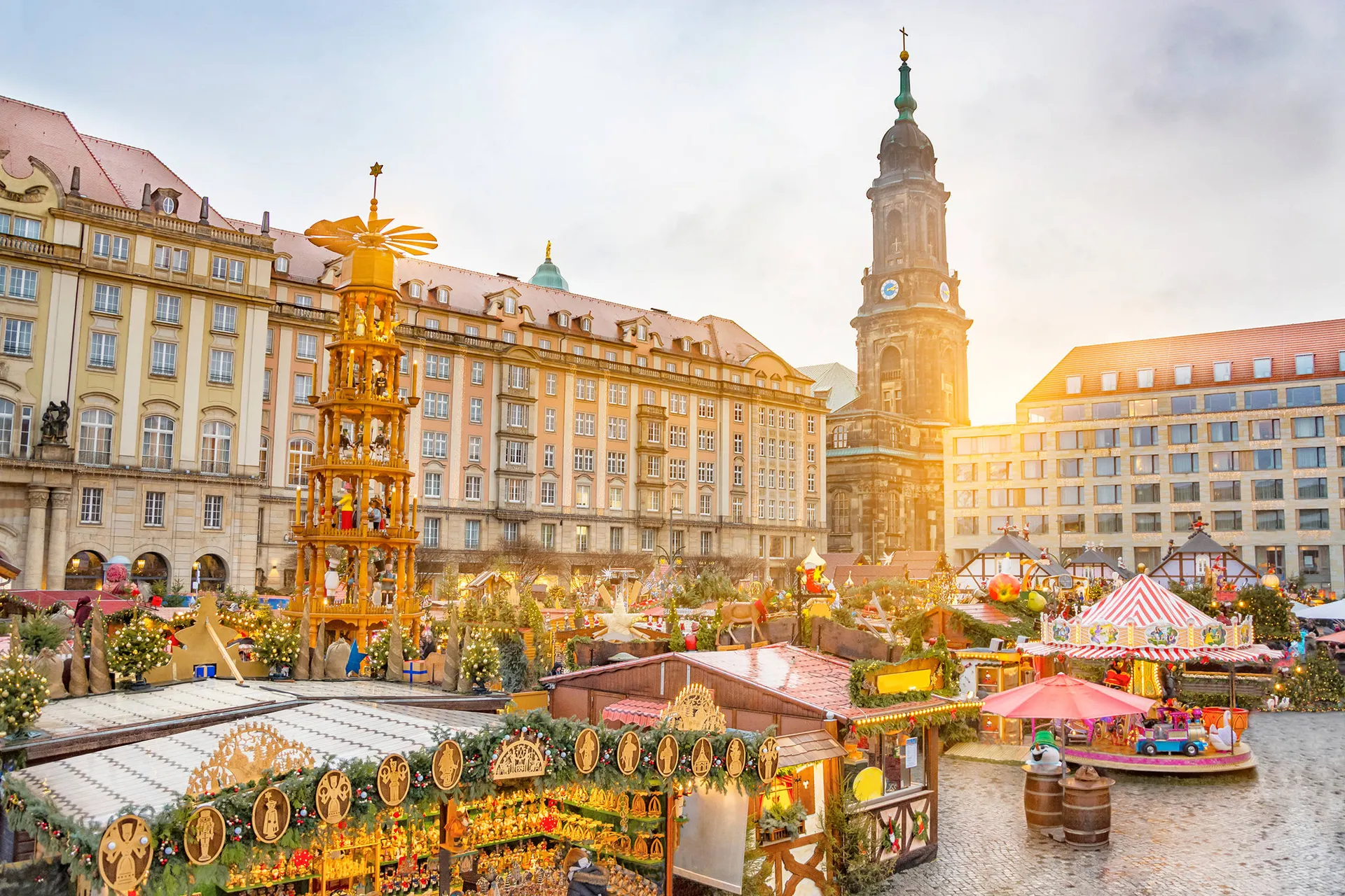 Kerst in Dresden, Leipzig en Weimar.